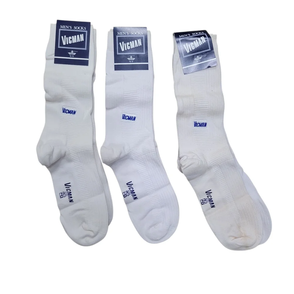 Vicman Men's High Quality Gift Socks Set Mid-Calf Length. New With Imperfection